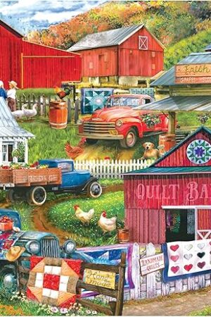 The RoseArt - Puzzle Collector - Country Compilation - 1000 Piece Jigsaw Puzzle for Adults