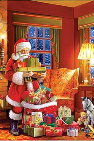 The RoseArt - Kodak Premium - Christmas Eve Delivery - 1000 Piece Jigsaw Puzzle for Adults