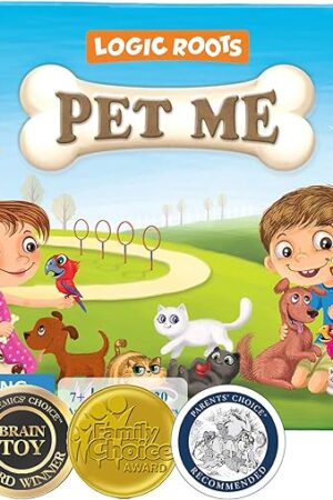 The Pet Me Multiplication and Division Game - Fun Math Board Game for 5 - 9 Year Olds, Easy Start STEM Toy, Perfect Educational Gift for Kids (Girls & Boys), Homeschoolers, Grade 1 and Up