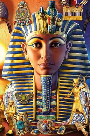The Ravensburger The Pharaoh's Legacy 300 Piece XXL Jigsaw Puzzle | Engaging Ancient Egypt Theme | Age-Appropriate Challenge for Kids | Robust, Glare-Free Pieces | Ideal Gift for Puzzle Lovers