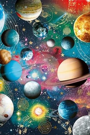 The Ravensburger Planetarium 500 Piece Jigsaw Puzzle - Large Format for All Ages | Every Piece Unique with Softclick Technology | Matte Finish for Vibrant, Glare-Free Imagery | FSC-Certified Materials