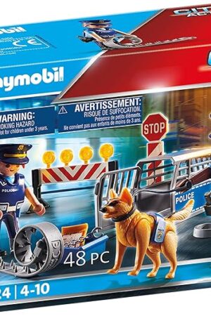 The Playmobil Police Roadblock