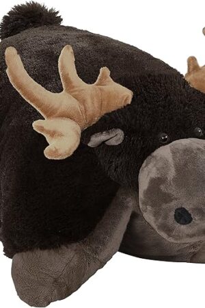 The Pillow Pets Wild Moose Stuffed Animal Plush Toy 18 Inches