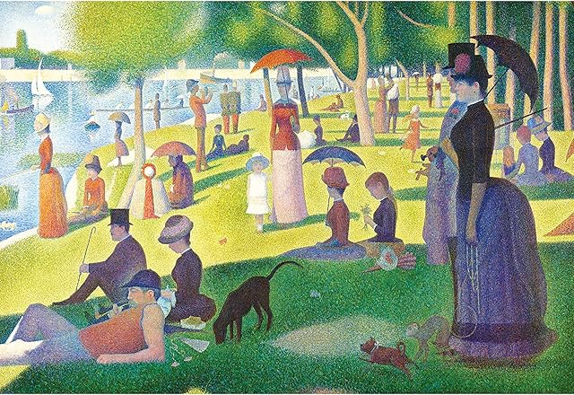 The RoseArt - Kodak Premium Masters - A Sunday Afternoon on The Island of La Grand Jatte by Georges Seurat - 2000 Piece Jigsaw Puzzle for Adults