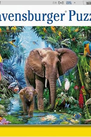 The Ravensburger 12901 Safari Animals 150 Piece Puzzle for Kids - Every Piece is Unique, Pieces Fit Together Perfectly