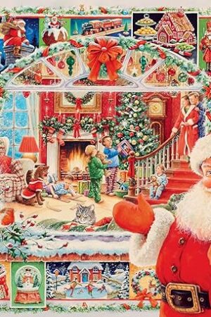 The Ravensburger 16511 Christmas is Coming! 1000 Piece Piece Jigsaw Puzzle for Adults – Every Piece is Unique, Softclick Technology Means Pieces Fit Together Perfectly