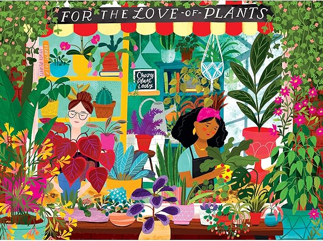The RoseArt - Cynthia Frenette - for The Love of Plants - 750 Piece Jigsaw Puzzle for Adults