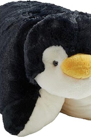 The Pillow Pets Originals Stuffed Animal Plush Toy 18", Playful Penguin, Large