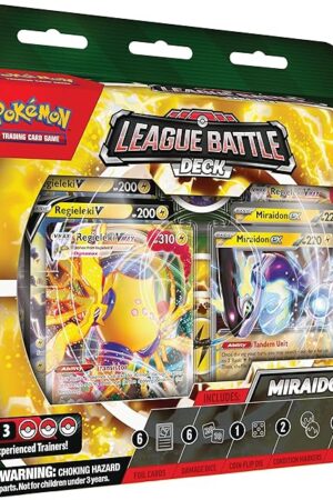 The Pokémon TCG: Miraidon ex League Battle Deck