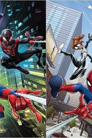 The Prime 3D | Marvel | Spider-Man | 300 Piece 3D Jigsaw Puzzle 2-Pack for Adults & Kids | 2 Puzzles in 1 Box | Size 12" x 18" | Challenging & Fun for Adults & Families | Immersive 3D Lenticular Effect