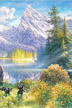 The RoseArt - Abraham Hunter - Mountain Morning - 1000 Piece Adult Jigsaw Puzzle