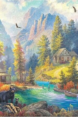 The RoseArt - Abraham Hunter- 1000 Piece Jigsaw Puzzle for Adults