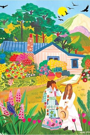 The RoseArt - Hebe Studio - in The Garden - 300 Piece Jigsaw Puzzle for Adults