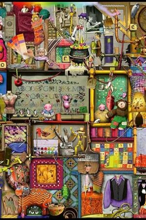 The Ravensburger The Craft Cupboard 1000 Piece Jigsaw Puzzle for Adults - 12000301 - Handcrafted Tooling, Made in Germany, Every Piece Fits Together Perfectly