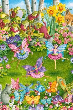 The Ravensburger Fairy Ballet Jigsaw Puzzle - 100 XXL Pieces for Kids | Unique, Perfectly Interlocking | Colorful and Glare-Free Design | Ideal for Developing Skills | Suitable for Age 6+