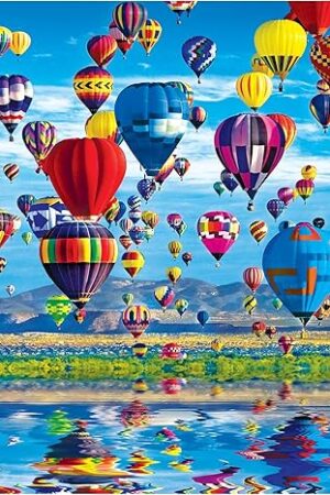 The RoseArt - Kodak Premium - Balloon Reflections - 1500 Piece Jigsaw Puzzle for Adults