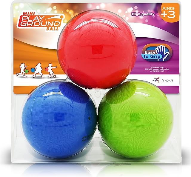 The Dodgeballs | Playground Balls for Schools | Kickballs for Kids | Pump Included | 5/8 Inches
