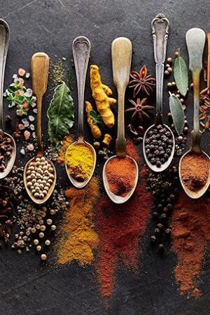 The Ravensburger - Spices from All Over The World - 1000 Piece Jigsaw Puzzle - Enticing, Vibrant Spices from Around The Globe - Fresh & Dried - Ideal Gift - Frameable Art - Puzzles for Adults