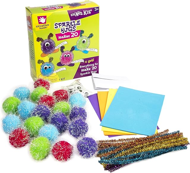 The Creative Hands Sparkle Hugs Craft Kit Craft Supply