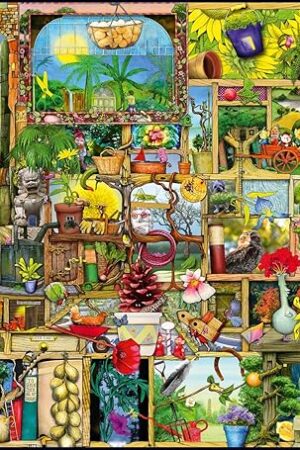 The Ravensburger The Gardener's Cupboard 1000 Piece Jigsaw Puzzle for Adults - 12000659 - Handcrafted Tooling, Made in Germany, Every Piece Fits Together Perfectly