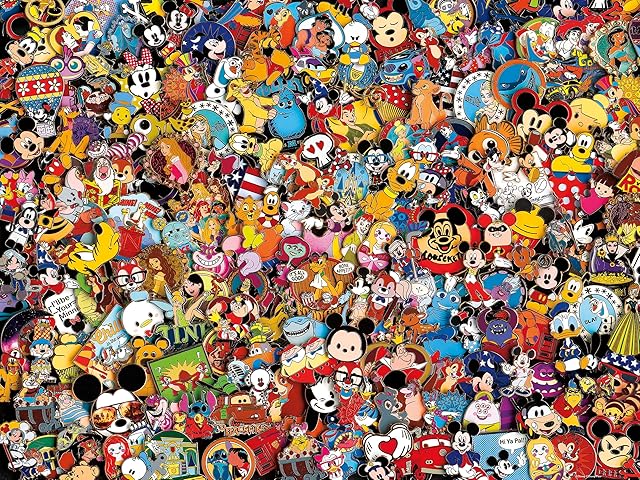The Ceaco - Disney - Photo Magic Pins - 750 Piece Jigsaw Puzzle