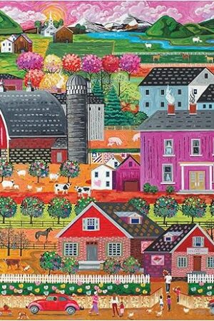 The RoseArt - Kodak Premium - Spring Country - 1000 Piece Jigsaw Puzzle for Adults